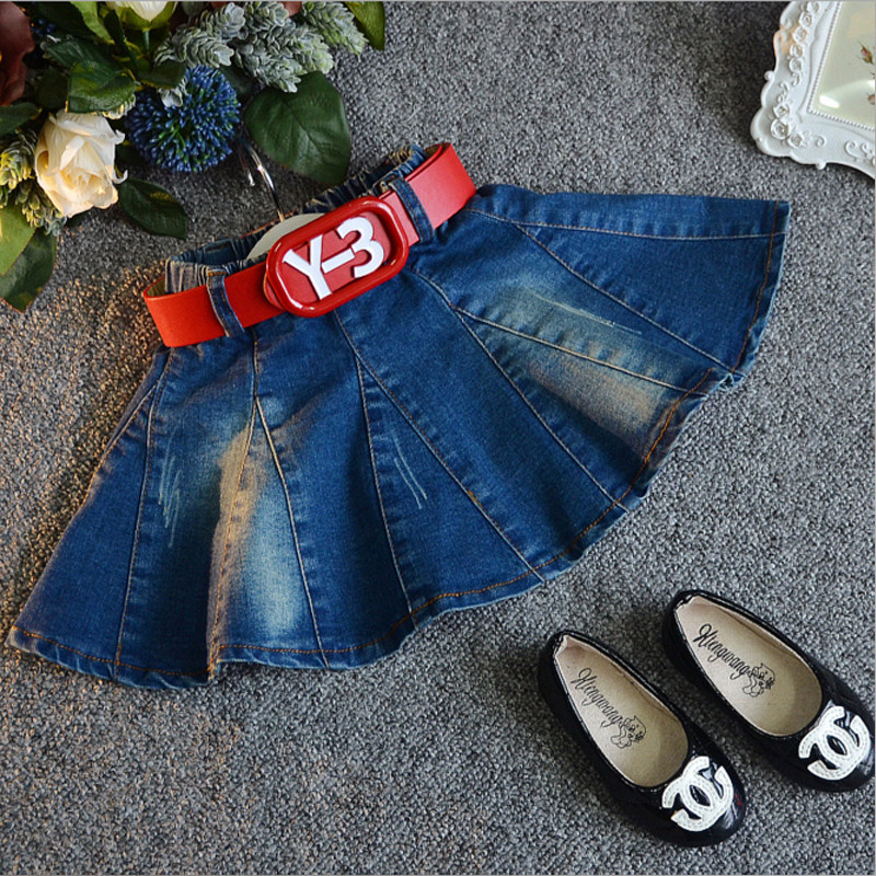 Jupe fillette en toile - Ref 2050094 Image 1