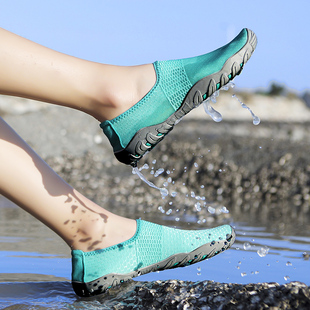 户外速干溯溪鞋防滑涉水鞋女套脚贴肤袜子鞋五指鞋礁石漂流沙滩鞋
