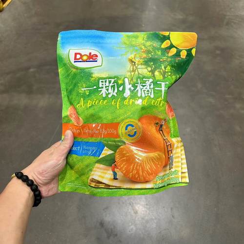 山姆代购都乐一颗小橘干果脯蜜饯