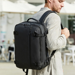 2024多功能双肩包男大容量电脑商务背包牛津布防水旅行包