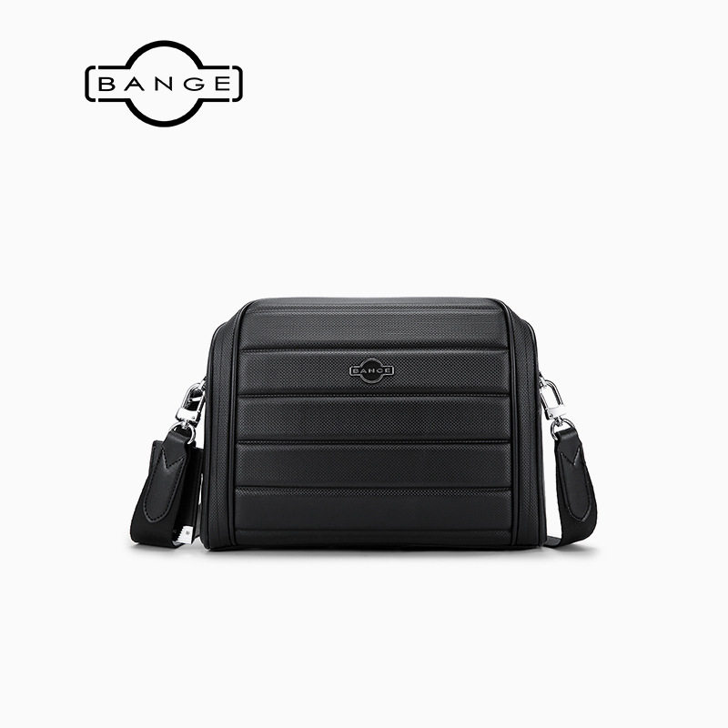 BANGE高级感男士单肩斜挎包休闲商务收纳包轻奢女士都市简约小包