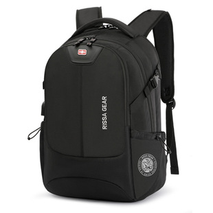 新款瑞士双肩包男军刀背包旅行休闲商务电脑包初高中学生书包