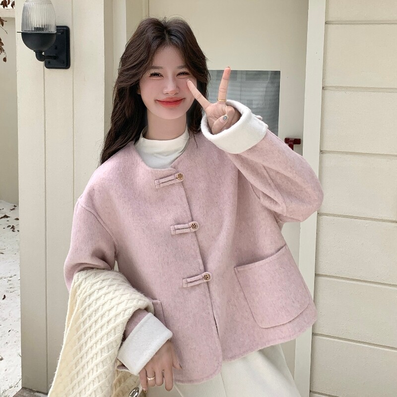 女装/女士精品毛呢外套宽松型山羊绒(羊绒)D92925-29周岁厚款202