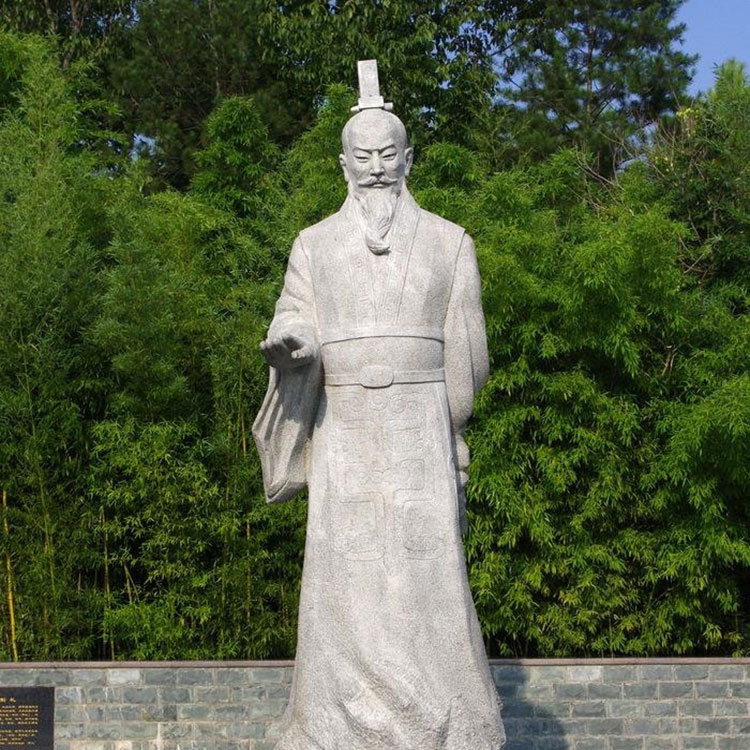 定制环渊庄周庄子鬼谷子甘德雕塑