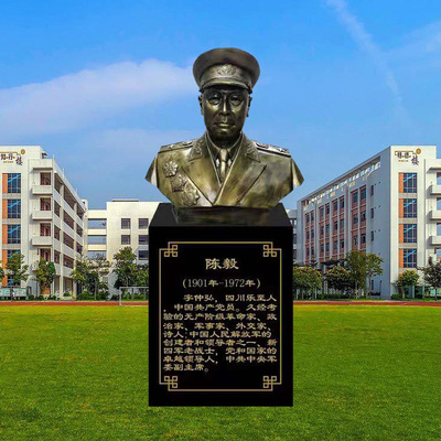 定制龙雕塑玻璃钢十大元帅人物像