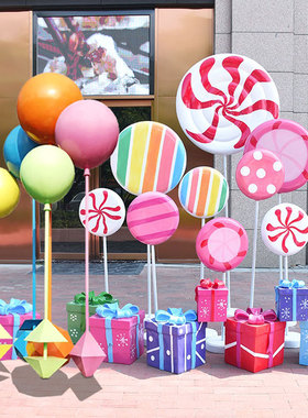 鼠年礼品盒雕塑像迎宾热气球定制