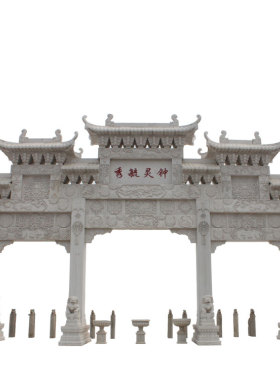 拴马柱自然石材凳子墓碑雕塑摆件