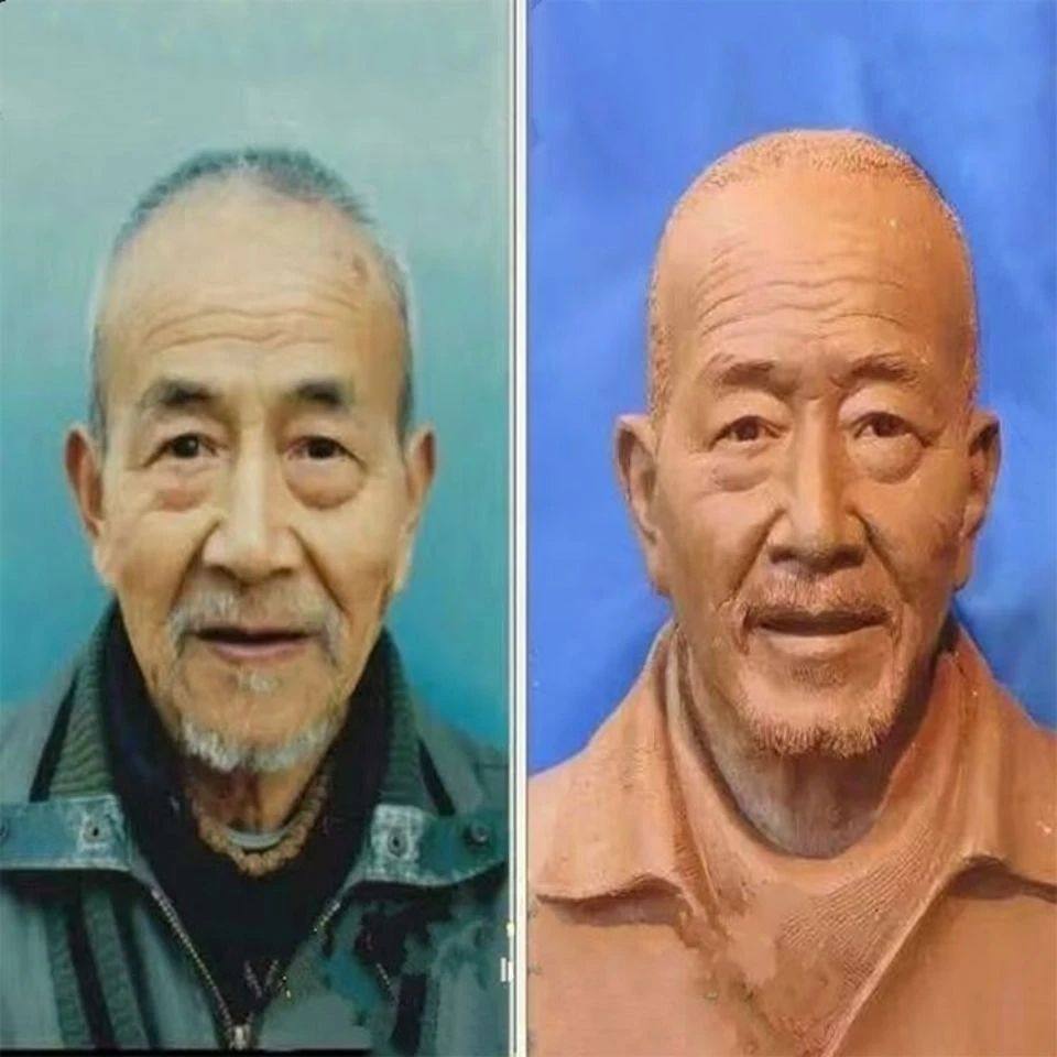 铜像定制真人肖像雕塑父母亲人像