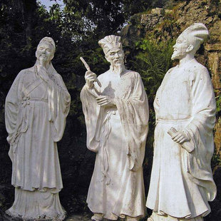 定制魏文侯乐羊李悝雕塑做李克西门豹姬显鲁穆公孔伋子思雕像摆件