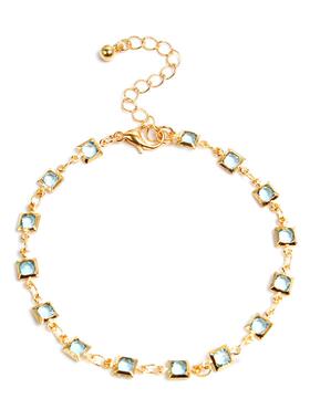 欧美小众嘻哈手工几何手链