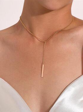 欧美跨境饰品时尚热卖一字长条