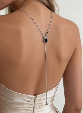 欧美跨境气质度假心形吊坠流苏背