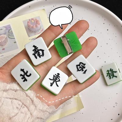 可爱卡通小熊发夹少女心侧边