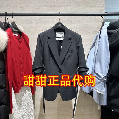 LILY丽丽正品代购商场专柜同款2026春装新款国内外套126140C2116
