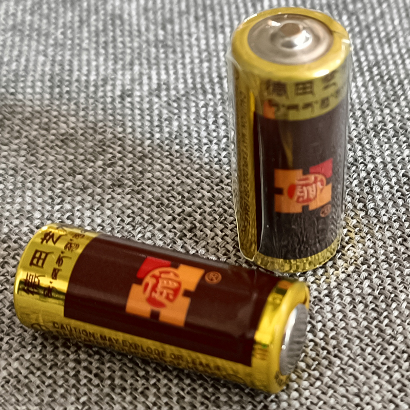 德田艺术原装8号耐高温电池太阳能车载转轮转筒专用1.5V伏LR1碱性