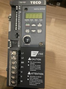 东元变频器S310-201-H1BCDC功率0.75