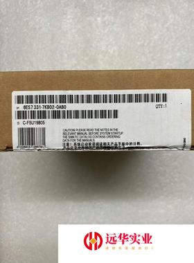西门子可编程控制器模块6ES7331-7KB02-0AB0