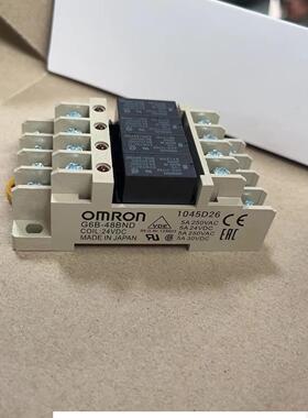 欧姆龙继电器模组G6B-48BND DC24V.