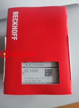 BECKHOFF倍福 KL1404 KL1418 新