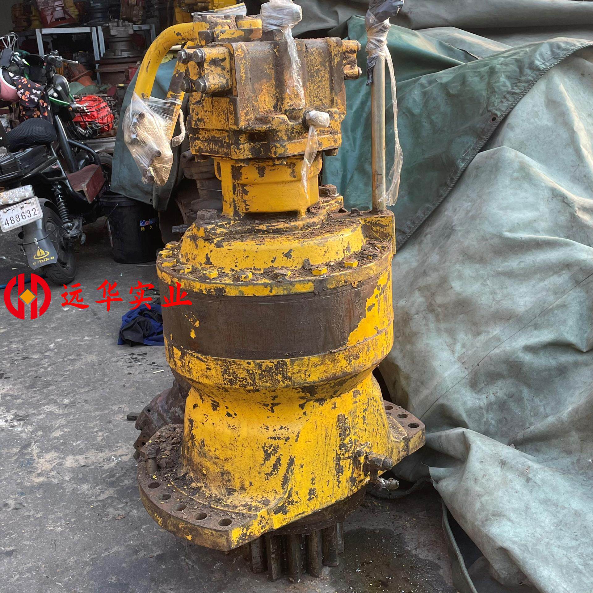 小松400-6挖掘机回转马达总成旋转马达总成pc450-7回