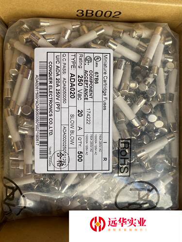 NACF10A02慢熔断保险管250Vac20