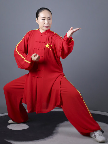 马蕾太极男女团队刺绣
