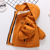 中大儿童男孩秋装 冬季 外套 2025新款 男童冲锋衣三合一可拆卸秋冬款