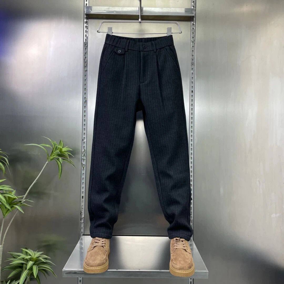 男士秋冬季新款休闲百搭时尚轻奢休闲裤