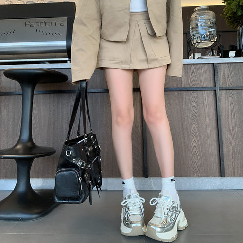 内增高显脚小女款老爹鞋2026新