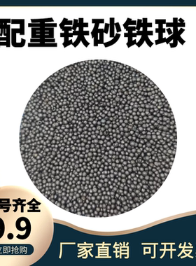 实验铁沙0.2/0.5/1/2/3/4mm钢砂脚架配重砂铁球小钢球珠沙袋填充