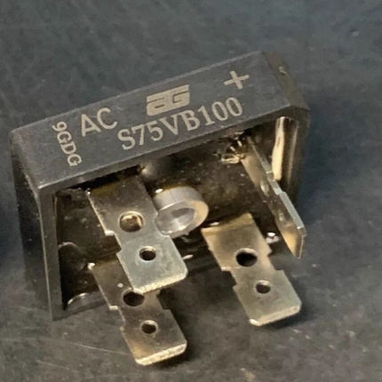 原装全新焊机整流桥S75VB100 大功率体积75A1000V 单相硅桥式