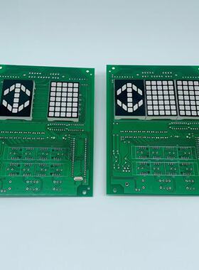 日立电梯轿内显示板GD12502177轿厢数显板操纵箱面板方形电子板