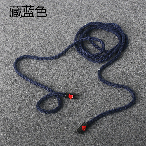 百搭风打结纯棉抽绳腰带