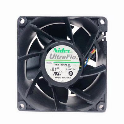 原装NIDEC V80E12BGA5-07 8038 DC 12V 1.4A 8cm暴力智能散热风扇