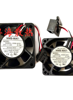 2408VL-S5W-B79 24V 0.15A原装发那科系统风扇插头A90L-0001-0576