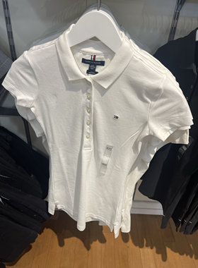 萱萱Tommy女生5粒扣Polo
