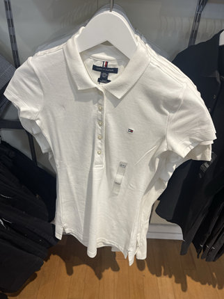 萱萱Tommy女生5粒扣Polo