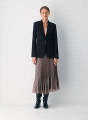 萱萱加拿大代购馆Aritzia Twirl Pleated Skirt仙女裙黑五价