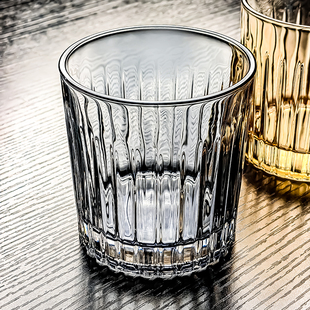 2025新款 水晶玻璃杯威士忌酒杯啤酒杯子轻奢高档高端精致高颜值