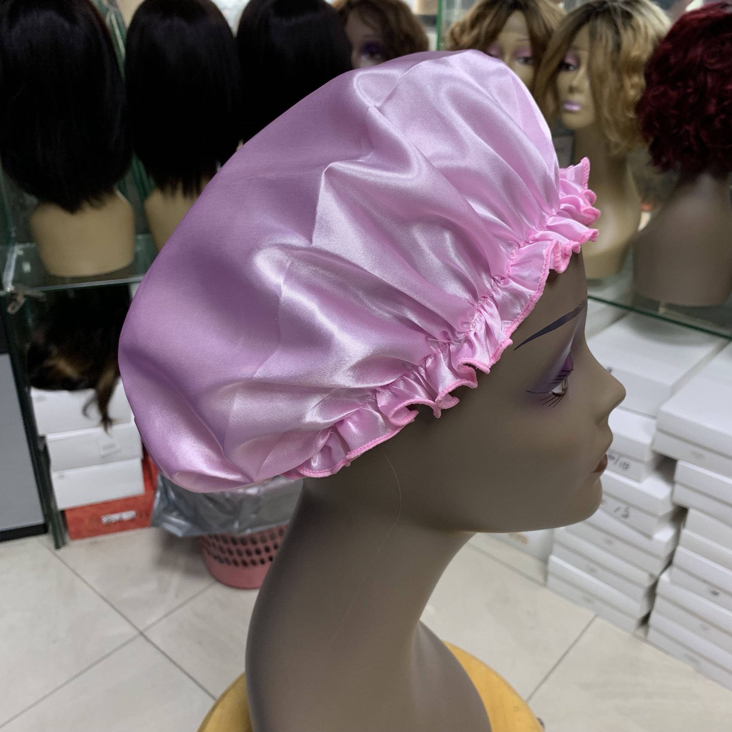 SILK SATIN WOMEN SLEEP NIGHT CAP BONNET HAIR CARE CAP