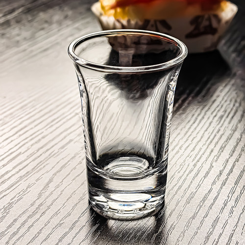 40ml玻璃白酒杯小酒杯八钱8钱酒盅轻奢高档家用高颜值高端高级感