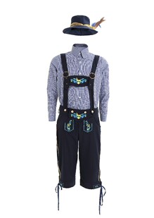 啤酒服出租巴伐利亚啤酒节促销服传统工作服侍者杂役仆人演出服