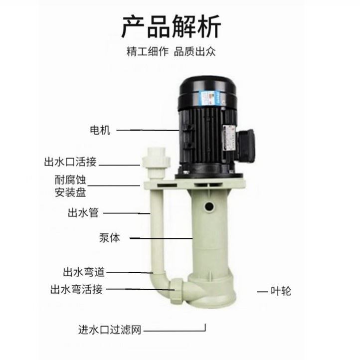 750w1.1kw1.5kw2.2kw海水潜水泵FSY25-5-0.12喷淋塔220v380vPP3HP