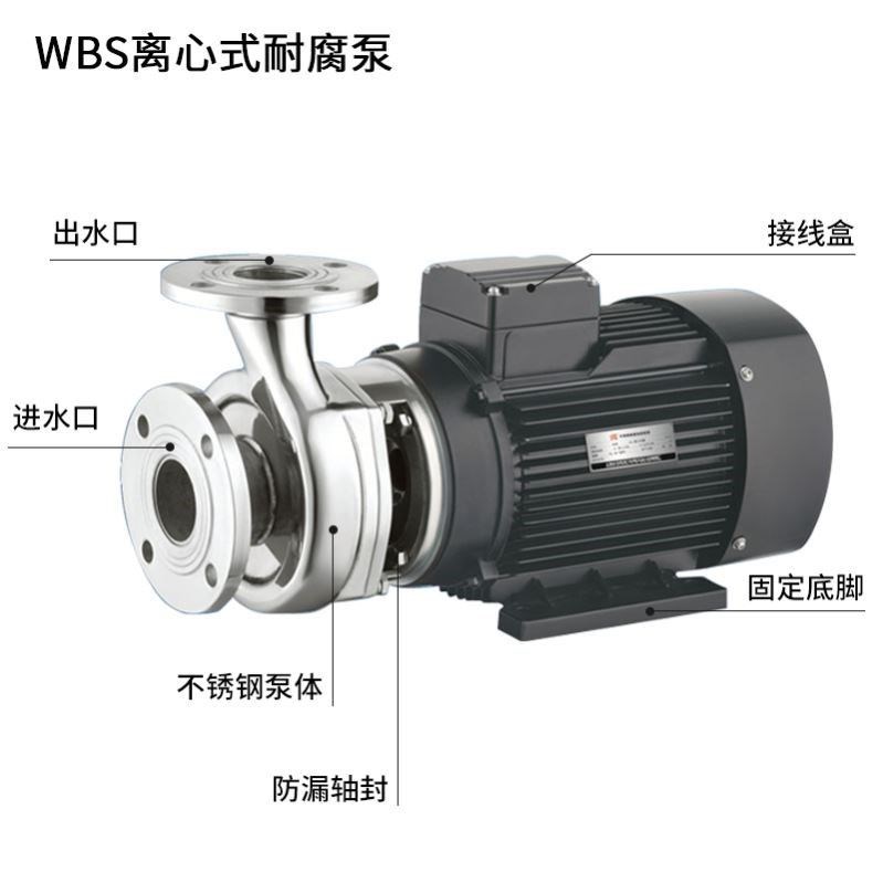 30431640WBZ16-24-1.5304不锈钢自吸泵硫酸25WBZ3-10-0.37离心泵