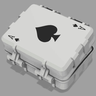 花切扑克牌收纳盒卡牌名片收纳盒