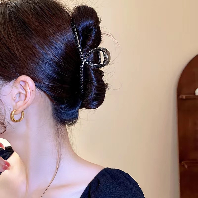 蝴蝶结高端发饰气质潮