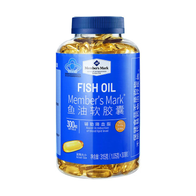 鱼油软胶囊315g适合血脂偏高者