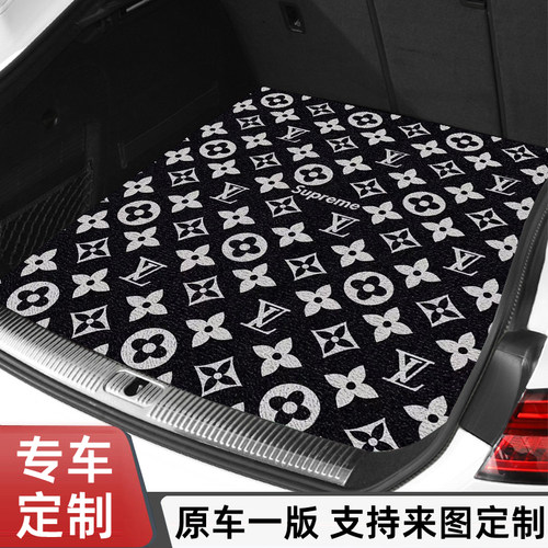 比亚迪海狮05ev后备箱垫卡通海狮05dmi尾箱垫女车内装饰用品配件