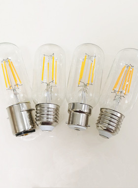 耐震抗干扰LED船用航行灯E2724V220V4W6W螺口灯P28S柱形灯B22卡口