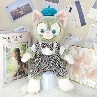 娃衣适用15英寸杰拉多尼着替常规款S号托尼猫画家玩偶换装套装裙